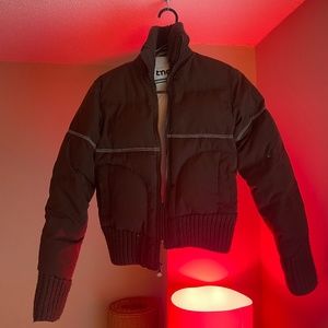 Tna Chocolate Puffer Jacket